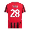 Virallinen Fanipaita AC Milan Thiaw 28 Kotipelipaita 2024-25 - Miesten